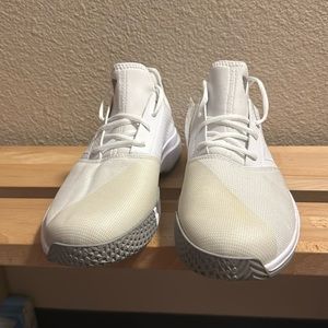 NEW Adidas GameCourt Tennis Shoes White Dove Grey EG2008 Mens